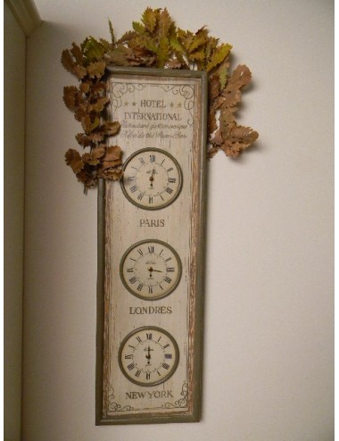 Quadro Horloge 3Pais  dim.1mx30 cm