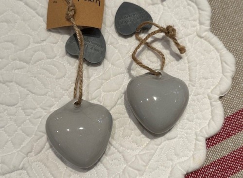 cuore ceramica small, 4 pz
