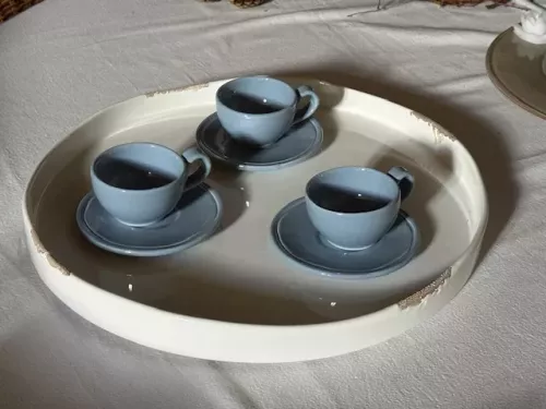Ceramiche artigianali Caffe 6 pz